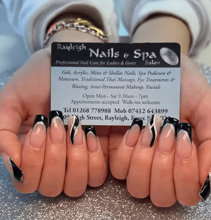 Rayleigh Nails Spa Work Portfolio