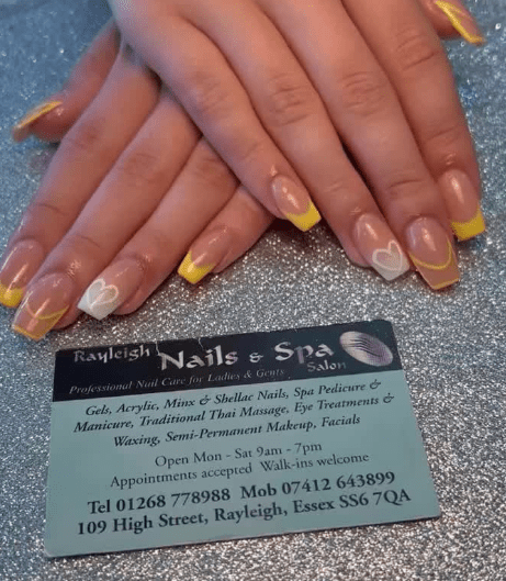 Rayleigh Nails Spa Work Portfolio