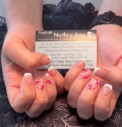 Rayleigh Nails Spa Salon Work Portfolio